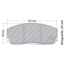 P7767 PFC Bremsbelag