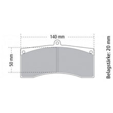 P7770 PFC Bremsbelag