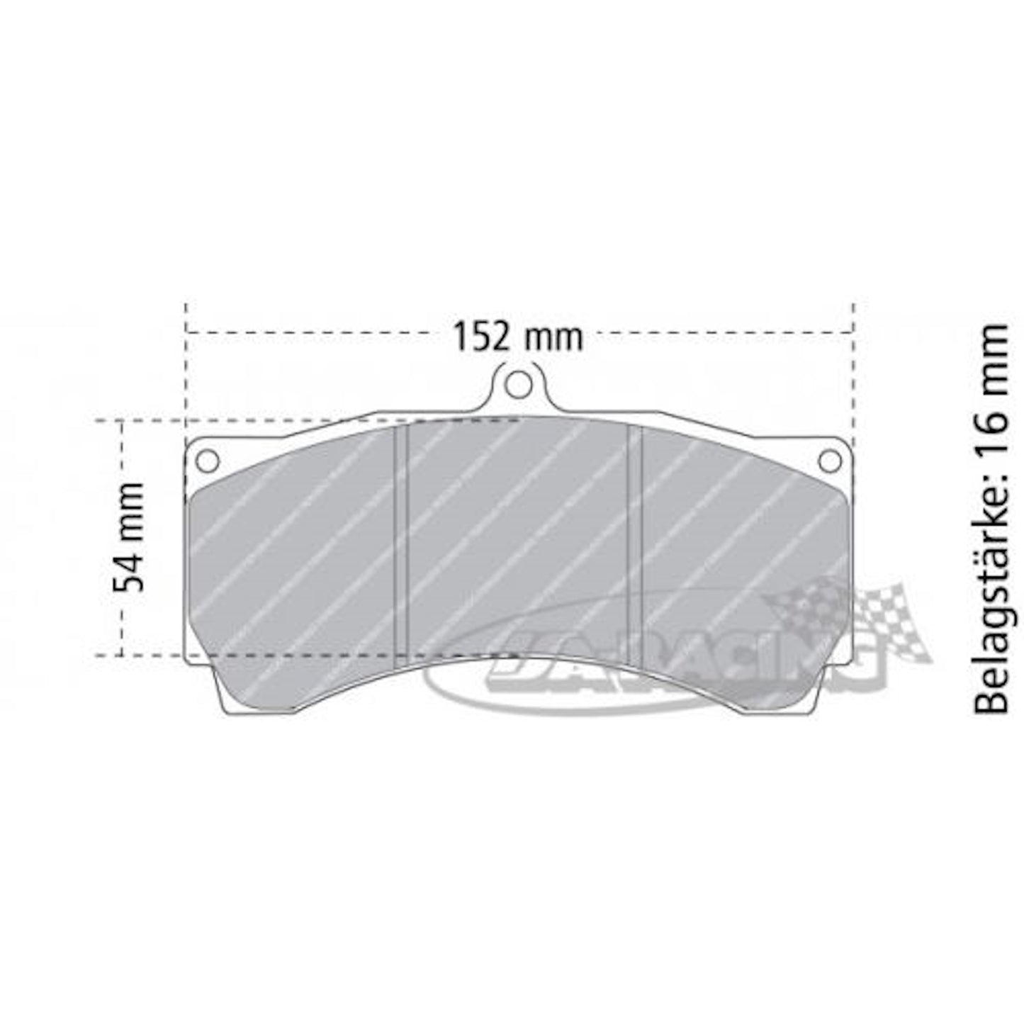 P7790 PFC Bremsbelag