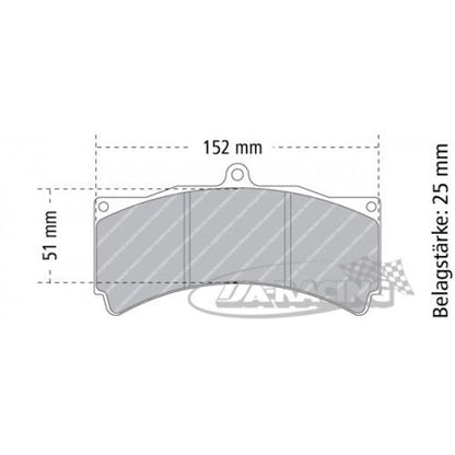 P7793 PFC Bremsbelag