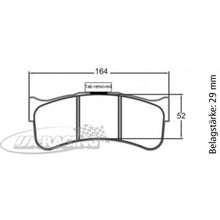 P7797 PFC Bremsbelag