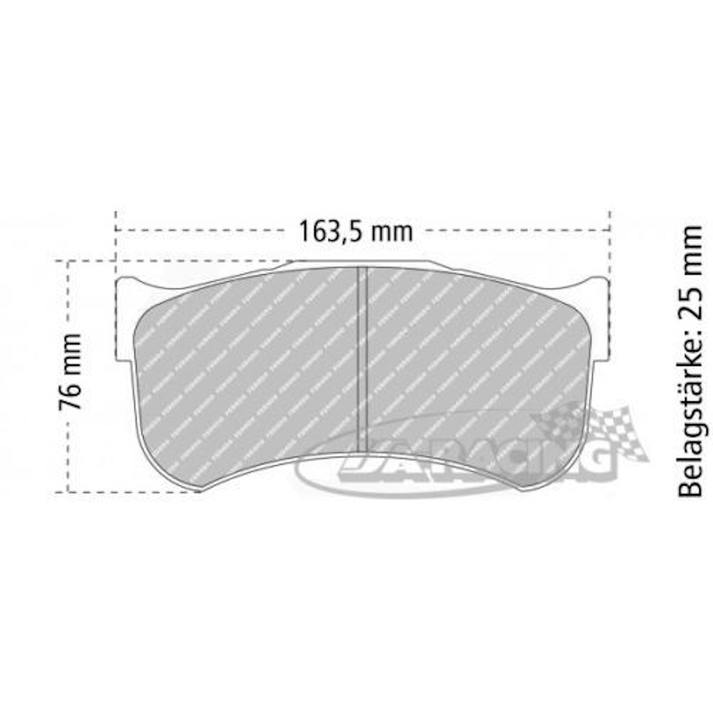 P7799 PFC Bremsbelag
