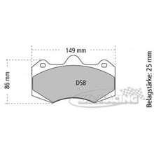 P7838 PFC Bremsbelag