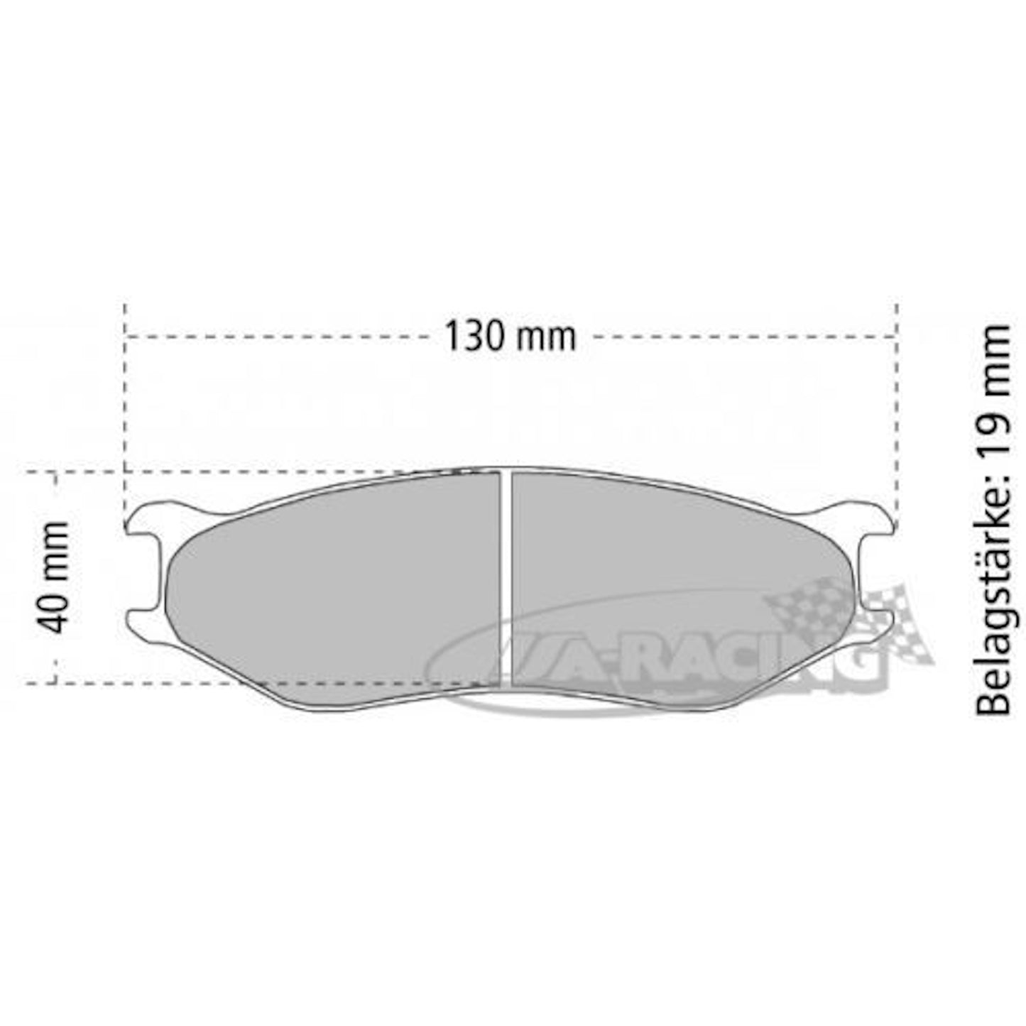 P7934 PFC Bremsbelag
