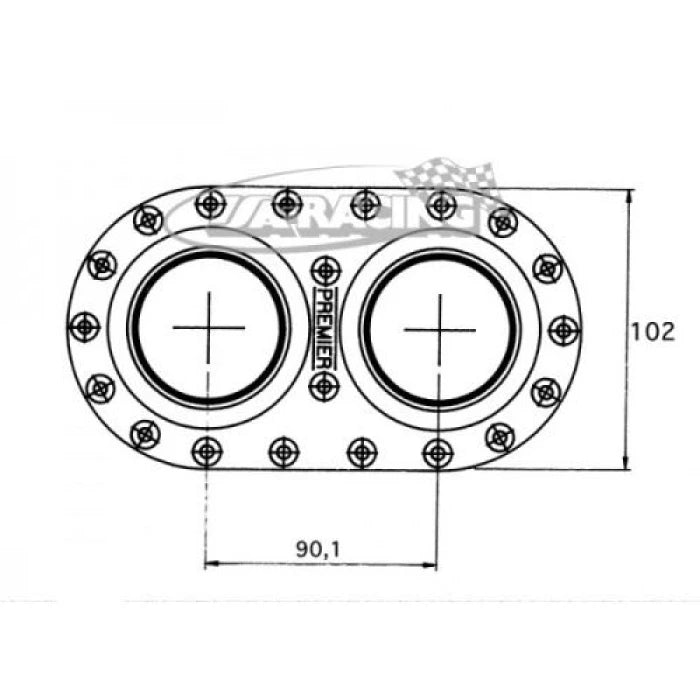 Premier Doppeltankventil für PF30M