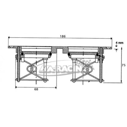 Premier Doppeltankventil für PF30M