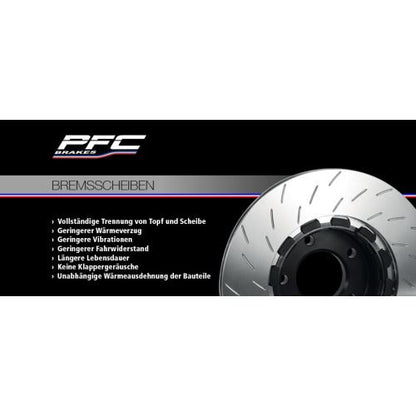 Ø 378,00mm PFC Direct-Drive Bremsscheibe P37832-6045/46