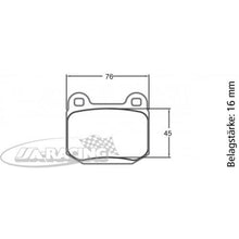 P0109 PFC Bremsbelag