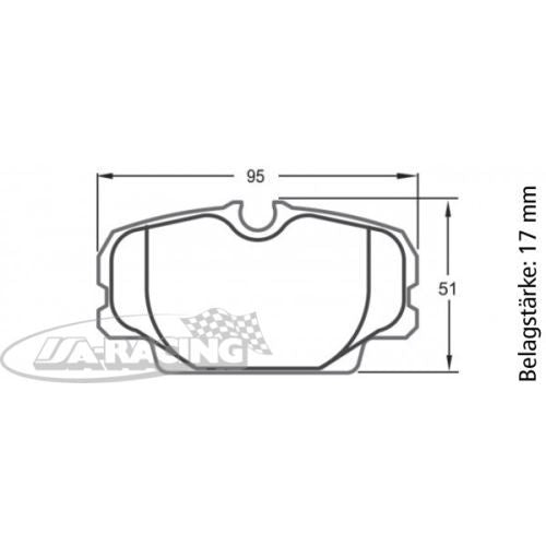P0278 PFC Bremsbelag