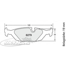 P0279 PFC Bremsbelag