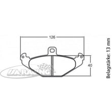 P0491 PFC Bremsbelag