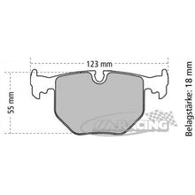 P0548 PFC Bremsbelag