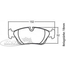 P0558 PFC Bremsbelag