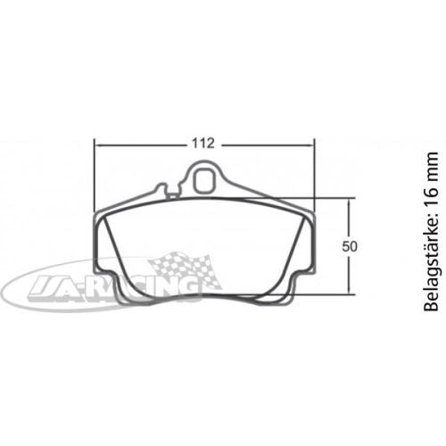P0738 PFC Bremsbelag