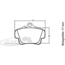 P0776 PFC Bremsbelag