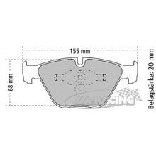 P0918 PFC Bremsbelag