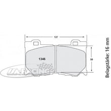 P1346 PFC Bremsbelag
