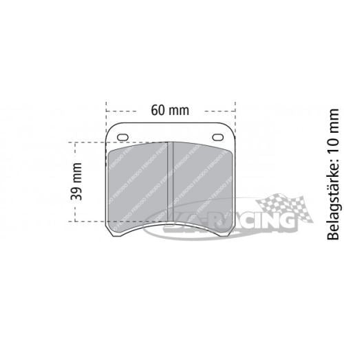 P7719 PFC Bremsbelag
