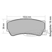 P7762 PFC Bremsbelag