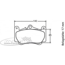 P7818 PFC Bremsbelag