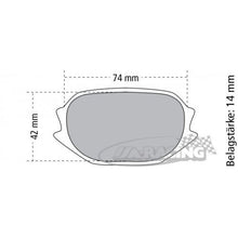 P7832 PFC Bremsbelag