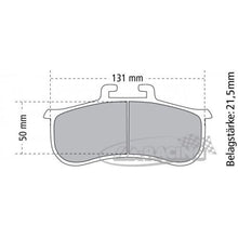 P7852 PFC Bremsbelag