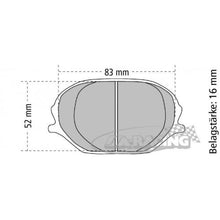 P7861 PFC Bremsbelag