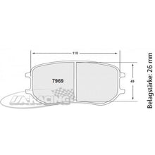 P7969 PFC Bremsbelag