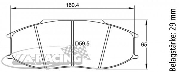 P7906 PFC Bremsbelag