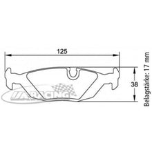 U1141 Pagid Bremsbelag