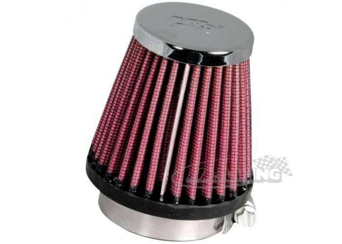 RC1060 K&N Universalfilter mit Chromkappe