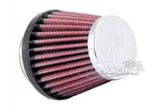 RC1070 K&N Universalfilter mit Chromkappe