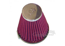 RC1920 K&N Universalfilter mit Chromkappe