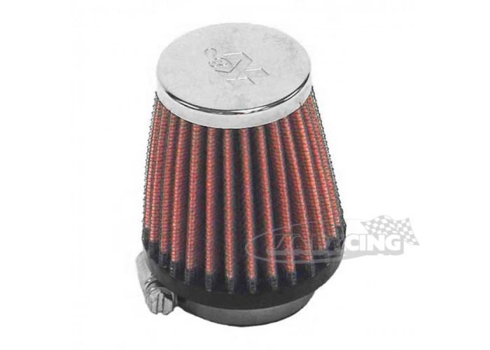 RC2290 K&N Universalfilter mit Chromkappe