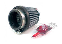 RC2500 K&N Universalfilter mit Chromkappe