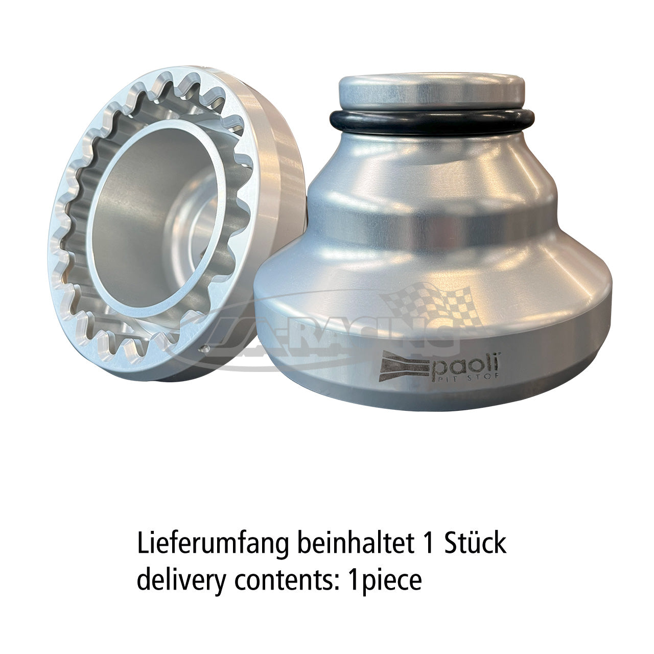 Radmuttern-Nuss 1" Aluminium Ferrari F488/296 Chalanger