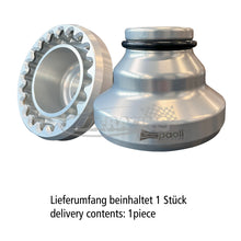 Radmuttern-Nuss 1" Aluminium Ferrari F488/296 Chalanger