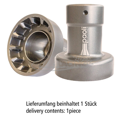 Radmutter-Nuss 1" Spline Drive Titan für Mercedes AMG GT3