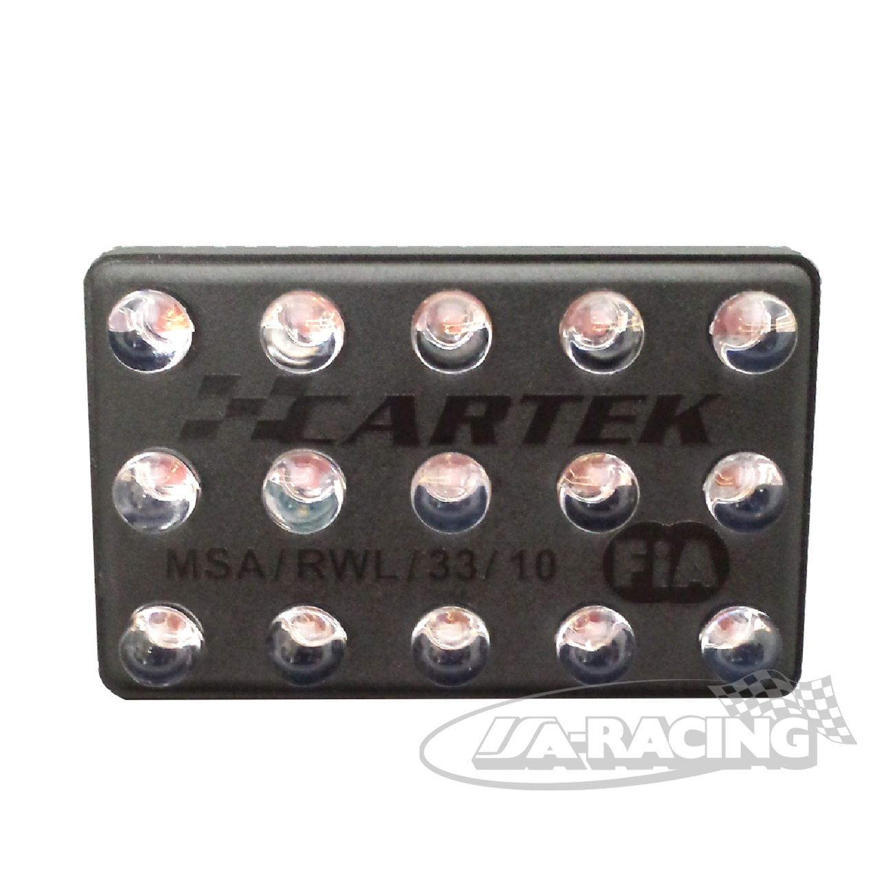 LED Regenleuchte dauerleuchtend, 90x57mm, FIA homologiert