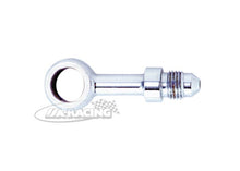 Chrom Ringstutzen lang, gerade mit Aussengewinde D-03