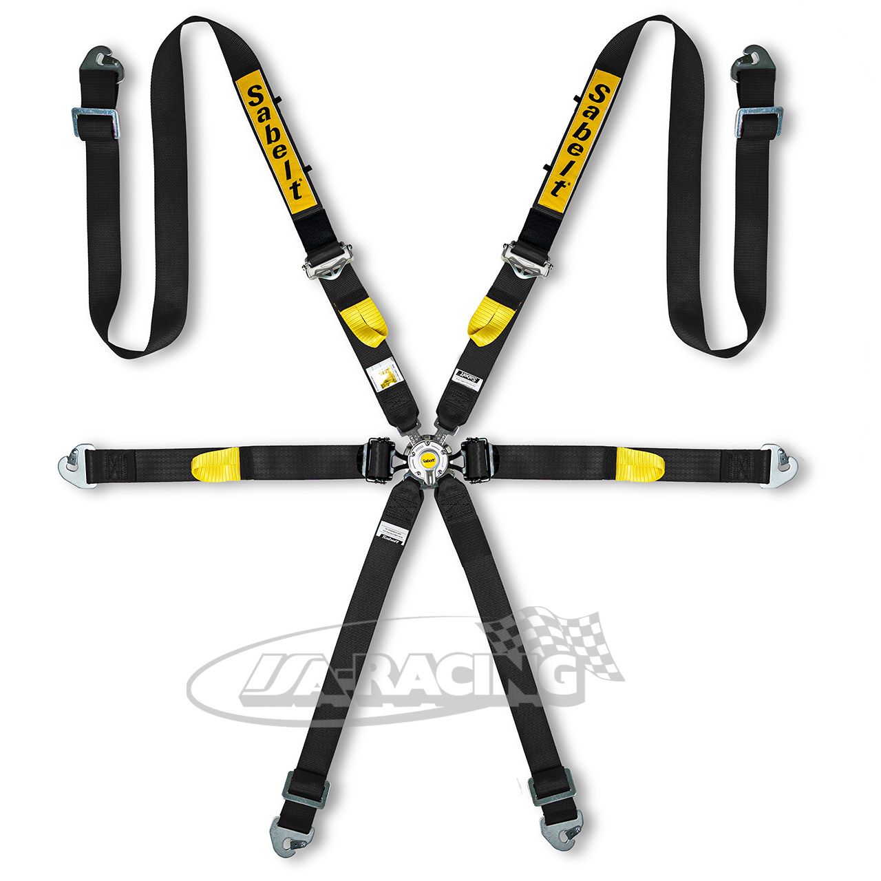 Sabelt Silver Enduro Sicherheitsgurt, Aluminiumversteller