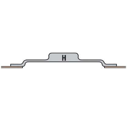 Sintermetall Vollscheibe gekröpft 12-Nieten Ø184mm, Set mit 1 Scheibe