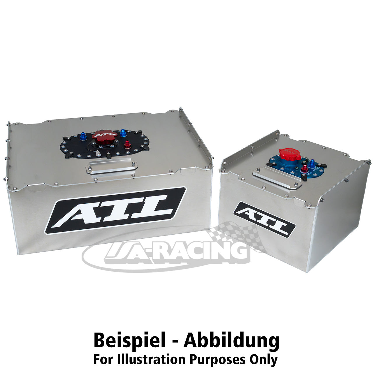 Tankbehälter für ATL-Benzintank, mit Führungen