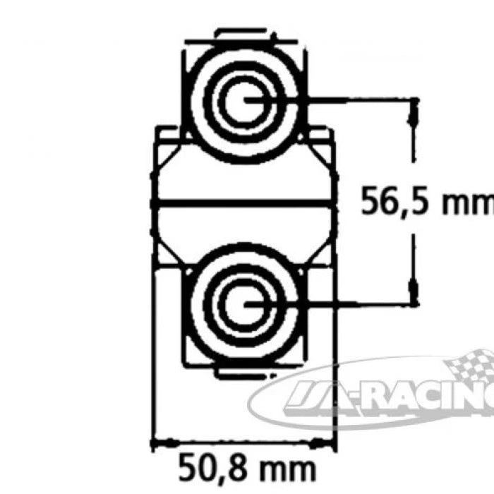 Thermostat mit Halter, 5/8" Schlauchstutzen