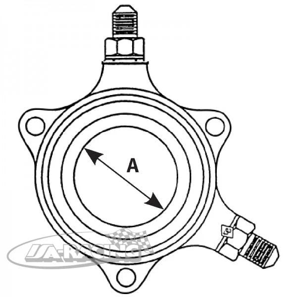 Tilton Ausrücklager 60-3220, Kontaktfläche 44mm
