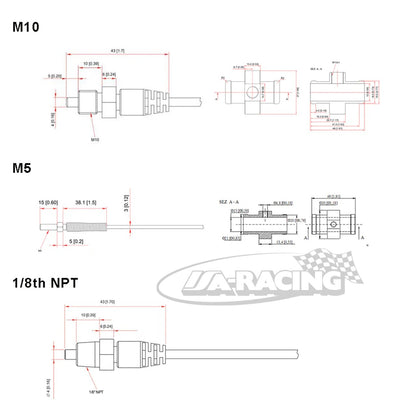 AIM Wasser-/Öl-Thermoresistor-Temperatursensor, 4 Pin