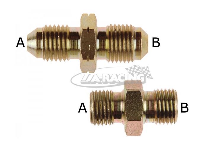 Stahl Adapter mit UNF Aussengewinde