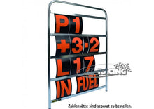 BG Aluminium Boxentafel Standard