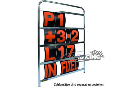 BG Aluminium Boxentafel Standard