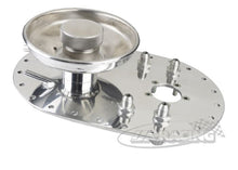 Aluminium Topplatte mit Trichter, Verschluss und Aufnahme für Tankgeber